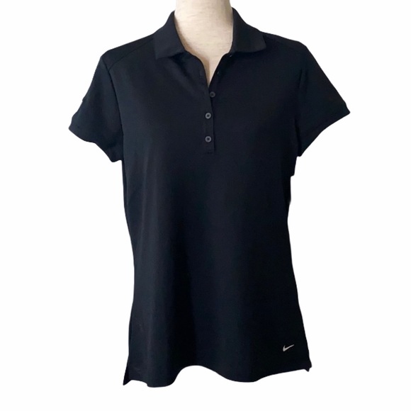Nike Tops - NIKE Polo Black NWT